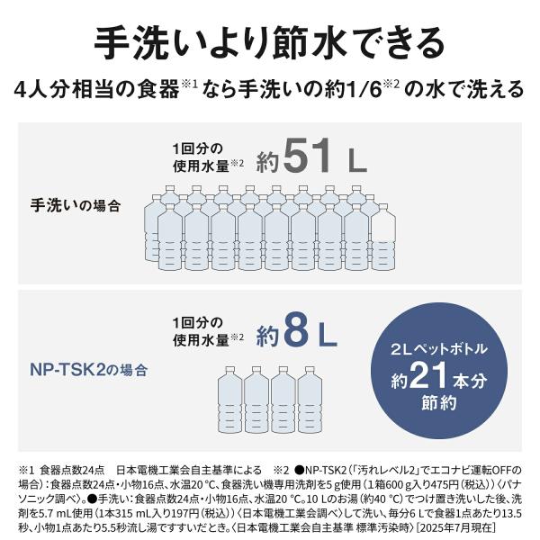 パナソニック 食洗機 NP-TSK2