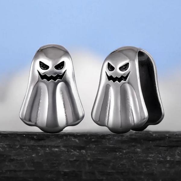 ウエイト ボディピアス 悪魔 お化け ステンレス 特殊 シルバー