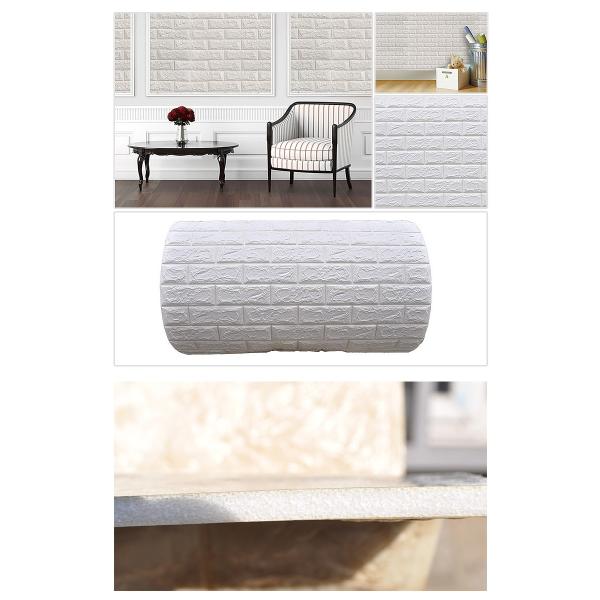 壁紙 クッションシート 100cm X 36 5cm 発泡スチロール 壁材 レンガ 壁用 クッションブリック 壁紙 クッションレンガシート のり付き シール おしゃれ Buyee Buyee 日本の通販商品 オークションの代理入札 代理購入