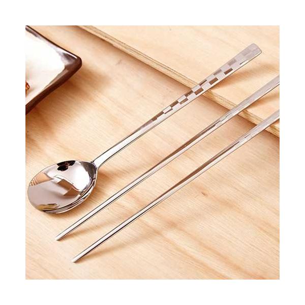 期間限定特別価格 韓国 ステンレス箸 スチール箸 金属 はし 食洗機対応