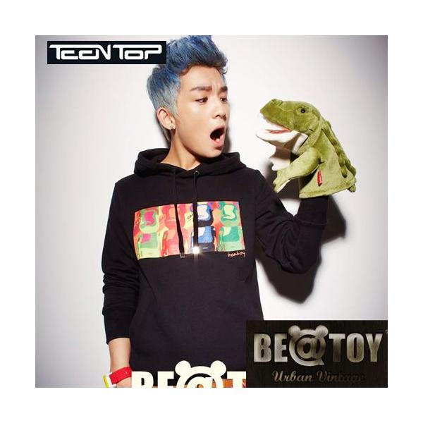 Teentop リッキー着用 パーカー フード付き 長袖tシャツ Beatoy ビートイ キャラクター かわいいロゴ 韓国 韓 Buyee Buyee Japanese Proxy Service Buy From Japan Bot Online
