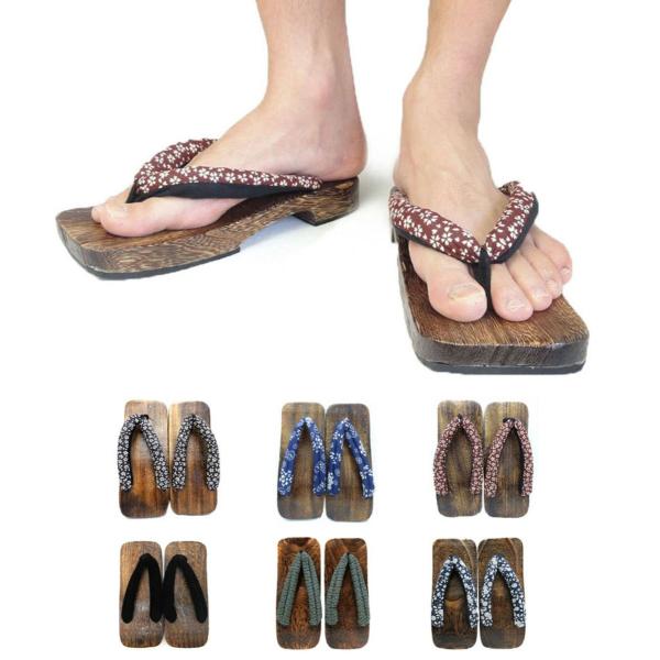 ◎ポイント◎・鼻緒の部分が柔らかく、痛くなりにくい！・見た目は重みのある木の質感、でもとっても軽い！夏にぴったりなとても履きやすい下駄です。在庫処分説明若干の汚れ・加工雑など等が見られる場合が御座います。ご使用いただく分には問題ございません...