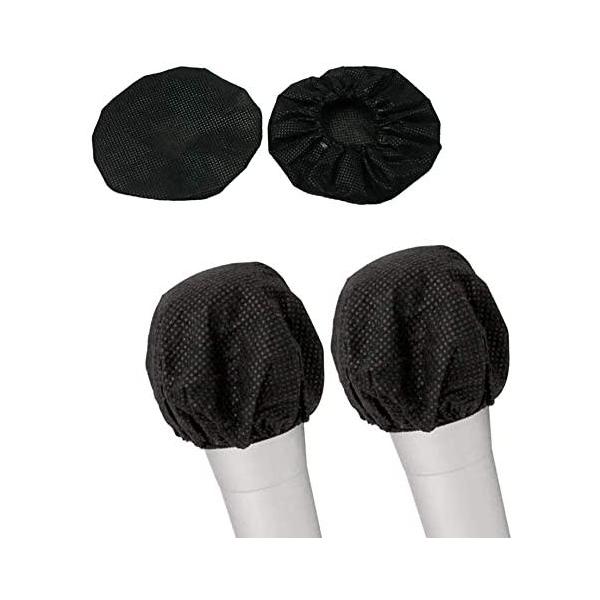 使い捨てマイクカバー。メール便、詰め放題出荷。※80枚入り(40袋)〜【詳細】・円形カバー/丸型カバー・サイズ(直径)：80mm（伸縮可能）・素材：高品質の不織布を採用しており、伸縮性に優れて、環境に優しいです。・個包装（2枚入り）なので、...