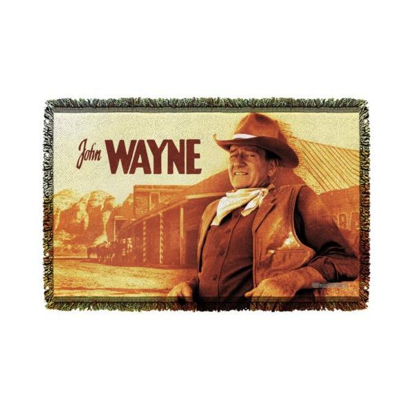 ジョン ウェイン アフガン スロー ブランケット ソファー John Wayne Old West ライセンス ブランケット 36" X 60" ジョン ウェイン アフガン スロー ブランケット ソファー John Wayne Old West ライセンス ブランケット 36" X 60"