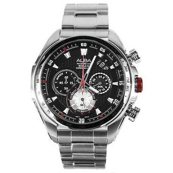 腕時計 アルバ Alba Au2059x1 Au2059x メンズ 100 Meters クロノグラフ 腕時計 Made By Seiko E141830527146 パンダストア 通販 Yahoo ショッピング