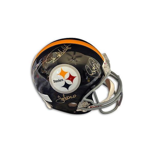 フットボール Nflアメリカン Curtain Proline ウェア ユニフォーム リデル Autographed Steel Curtain Pittsburgh Steel Steelers Proline Helmet E パンダストア ランキング1位半額 海外ブランド 新作人気モデ 新作人気モデル