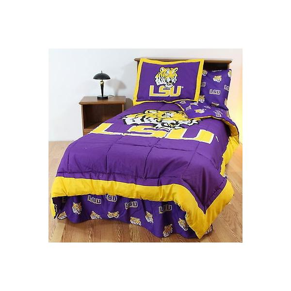 掛け布団 セット Louisiana Tigers Comforter Sham Bedskirt & Curtains Twin Full Queen King CC 掛け布団 セット Louisiana Tigers Comforter Sham Bedskirt & Curtains Twin Full Queen King CC