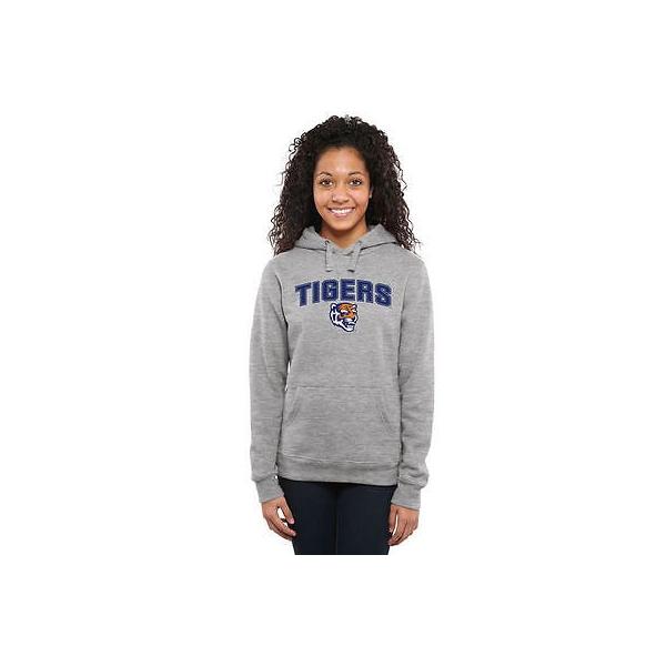 ファナティックス Ncaa スポーツ Usa カレッジ アメリカ 全米 ブランディッド タイガース レディース 大学 カレッジ Proud ブランディッド Mascot Memphis レディース Ash プルオーバーパーカー E パンダストア ネット限定短納期