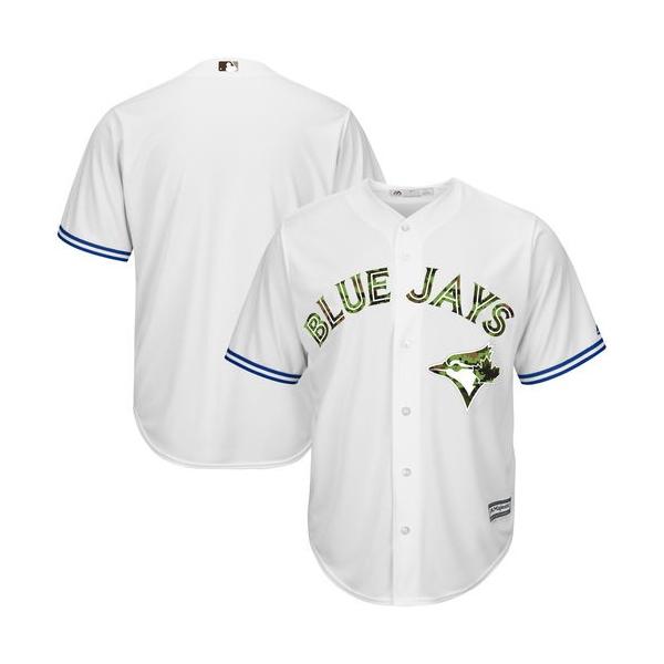 マジェスティック 野球 ベースボール Mlb 野球 ウエア アメリカ メジャー 全米 Majestic Toronto Team ブルー Jays ホワイト ファッション Usmc Digicamo Cool Base Team Jersey E パンダストア