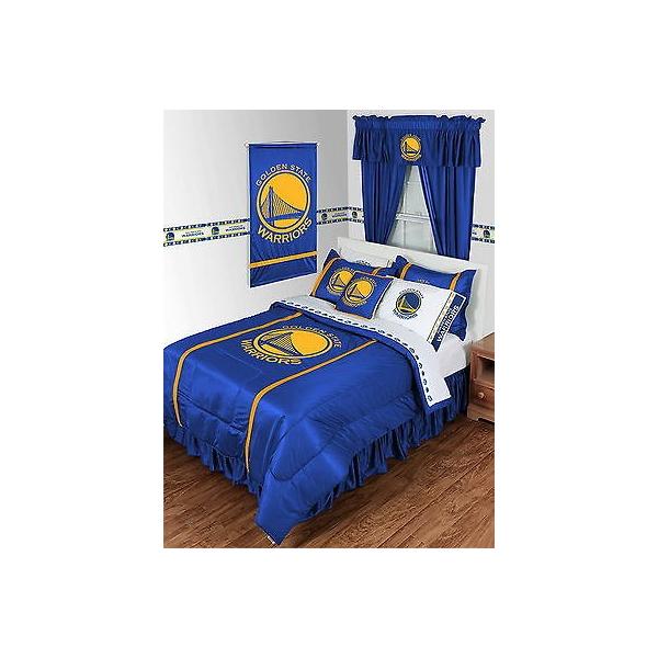 掛け布団 セット Golden State Warriors Comforter Bedskirt Sham Pillowcase Valance Twin to King 掛け布団 セット Golden State Warriors Comforter Bedskirt Sham Pillowcase Valance Twin to King