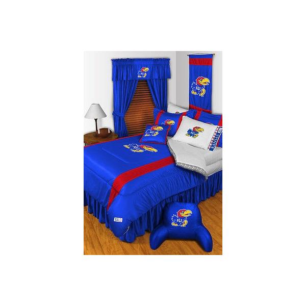 掛け布団 セット Kansas Jayhawks Comforter & Pillowcase Twin Full Queen King Size 掛け布団 セット Kansas Jayhawks Comforter & Pillowcase Twin Full Queen King Size