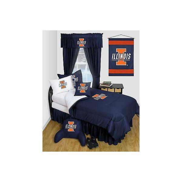掛け布団 セット Illinois Illini Comforter & Sham Twin Full Queen Size LR 掛け布団 セット Illinois Illini Comforter & Sham Twin Full Queen Size LR