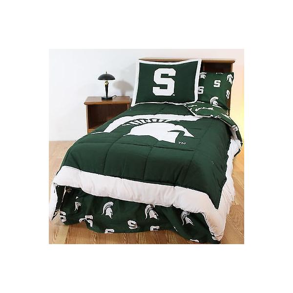 掛け布団 セット Michigan State Spartans Bed in a Bag Queen Size Comforter Set CC 掛け布団 セット Michigan State Spartans Bed in a Bag Queen Size Comforter Set CC