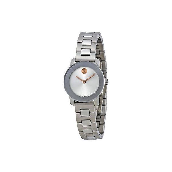 当店一番人気即納 腕時計 モバード Movado Bold シルバー ステンレス ブレスレット 腕時計 スイス ムーブメント 最新情報