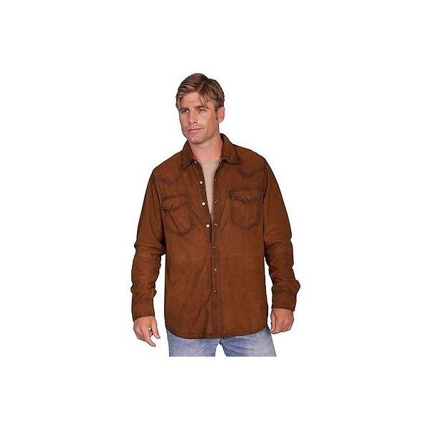 ウエスタン カウボーイ カジュアルシャツ トップス 人気ブランドを スカリー Scully Western 更にお得なｔポイントも Shirt メンズ ファッション メンズ カジュアルシャツ レザー パール Snap L S Bark 78 142 E パンダストア