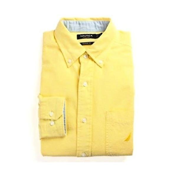 ノーティカ カジュアルシャツ W44237 Nautica メンズ Long スリーブ Solid オックスフォード Shirt No Color Tutores Com Br