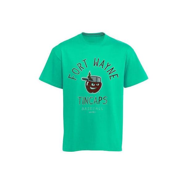 Tシャツ Moon Wayne Fort Soft Shot グリーン E パンダストア Tincaps スタイル グリーン Soft 野球 マイナー Tincaps