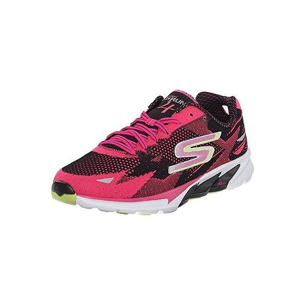 アスレチック スケッチャーズ Skechers Usa Inc レディース Go Run 4 16 スニーカー Black Pink M6zju0dbd1 ファッション Omegastone Com Au