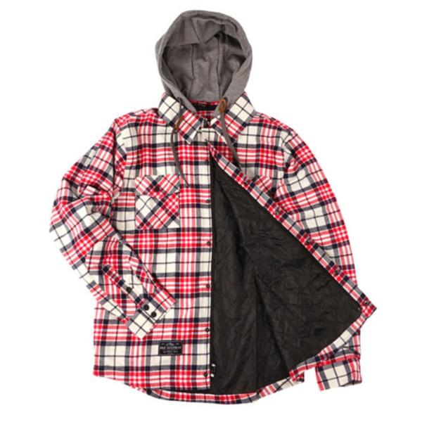 カジュアル シャツ Saga Insulated Flannel ユニセックス 激安セール Navy Flannelred Shirt メンズ