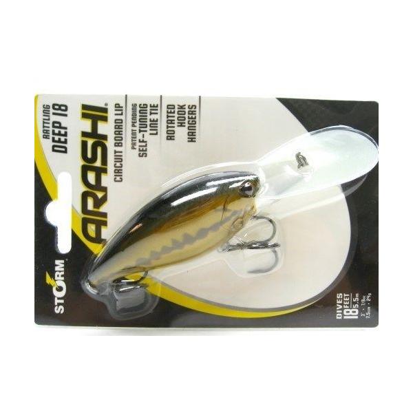 ストーム クランクベイト 釣り ルアー フィッシング Storm Adp18 ベビー Bass Arashi Rattling Deep 18 Diving フィッシング ルアー Adp186 Kisumupoly Ac Ke