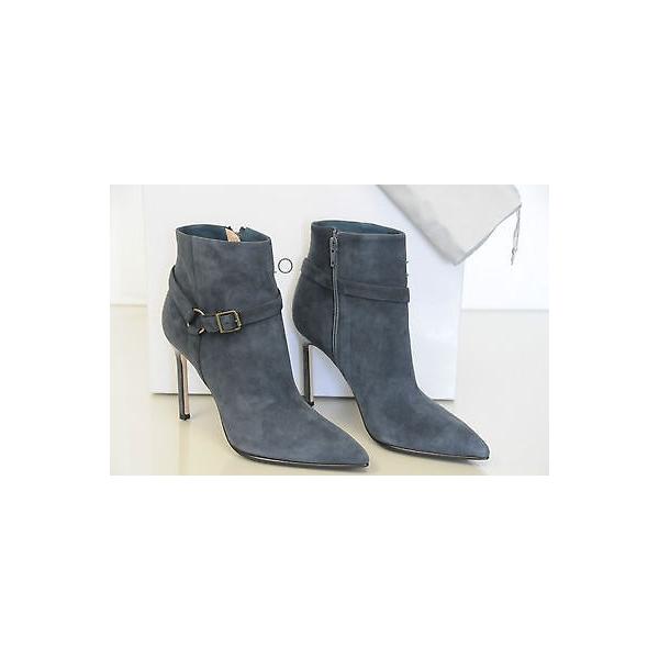 ハイヒール マノロブラニク Manolo Blahnik Blahnik Rhecha Manolo Teal パンプス 105 Suede Ankle Boots Shoes Heels 36 5 37 41