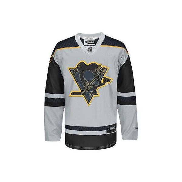 超美品 リーボック アイスホッケー Nhl アメリカ Usa 全米 ナショナルホッケーリーグ Pittsburgh ペンギンズ Reebok グレー Premier クロスcheck Jersey 想像を超えての Www Cepici Ci