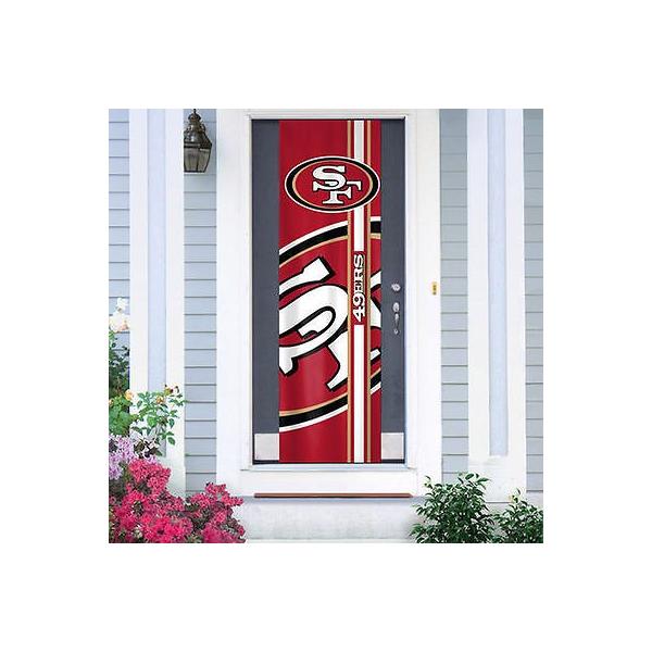 全米 全米 フットボール Usa San アメリカ Francisco Nfl アメリカ 記念グッズ Door Banner パンダストア 49ers メジャー プロマーク