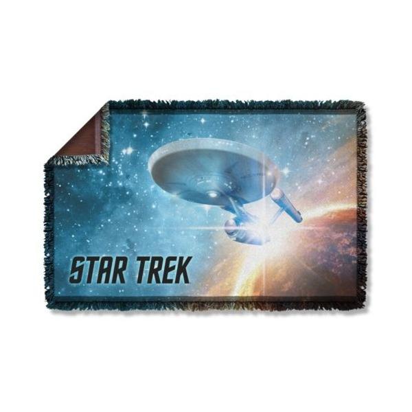 スタートレック アフガン スロー ブランケット ソファー Star Trek クラシック The Final Frontier ライセンス ブランケット 36" X 60" スタートレック アフガン スロー ブランケット ソファー Star Trek クラシック The Final Frontier ライセンス ブランケット 36" X 60"