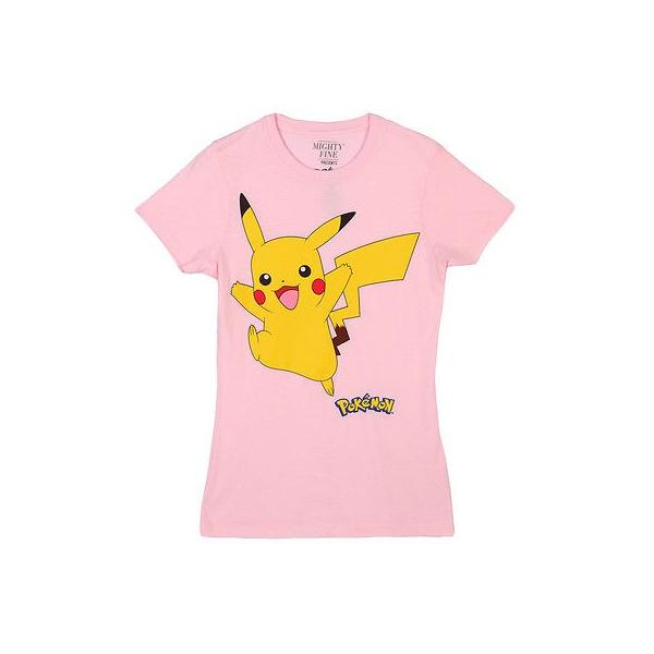 21年最新海外 Pikachu Pokemon ポケモン Tシャツ アメリカ人気キャラクター Smile Pink T Shirt Junior Women S Licensed Image Walk その他トップス サイズ S Www Auschule S Schule Bw De
