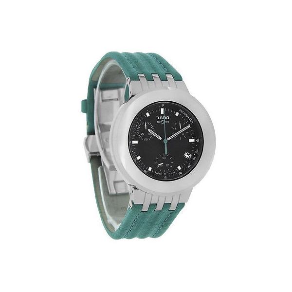 レディース 腕時計 腕時計 ラドー Rado レザー クロノグラフ レザー グリーン スイス 腕時計 クォーツ パンダストア Diamaster 腕時計 R 完売 の