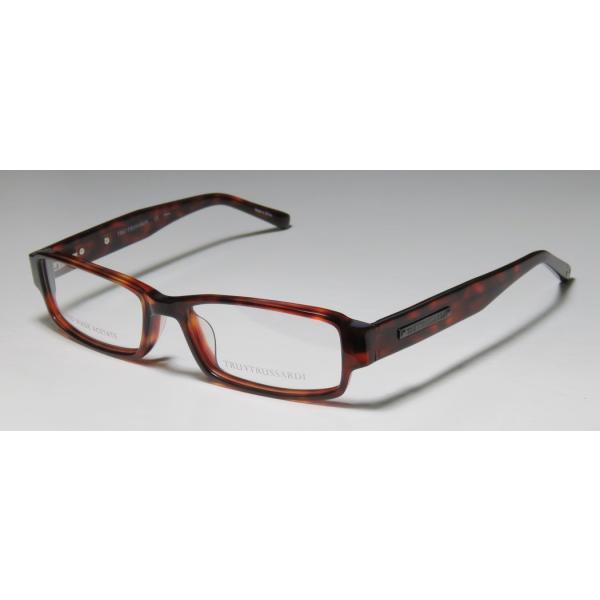 眼鏡フレーム トラサルディー TRUSSARDI 12733 クラシック デザイン TRUSSARDI メガネ、老眼鏡 トラサルディー