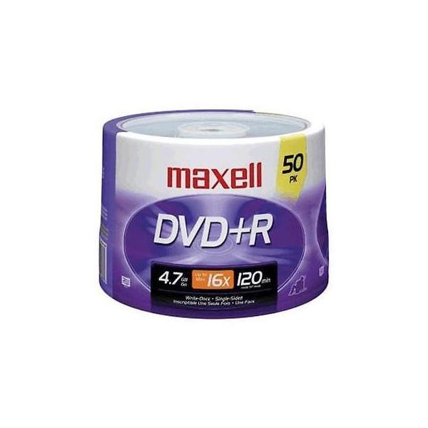 Pc用品 Cd Dvd ブルーレイドライブ Maxell Dvd R 16x Recordable Media 50 Pack Spindle Khabarbani Com
