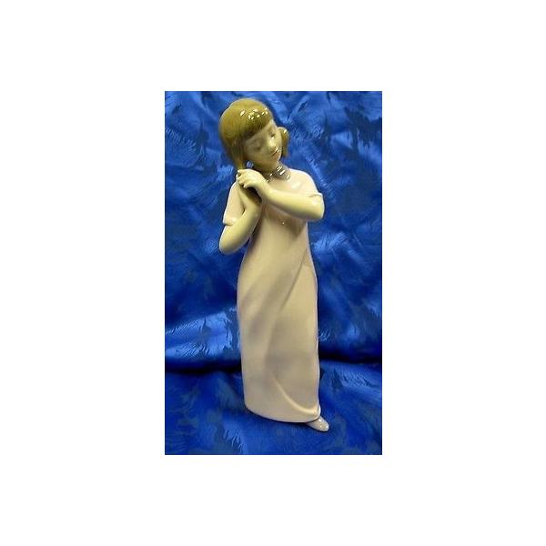 リアドロ MY PIGTAILS GIRL FIGURINE NAO BY LLADRO #1832 リアドロ MY PIGTAILS GIRL FIGURINE NAO BY LLADRO #1832