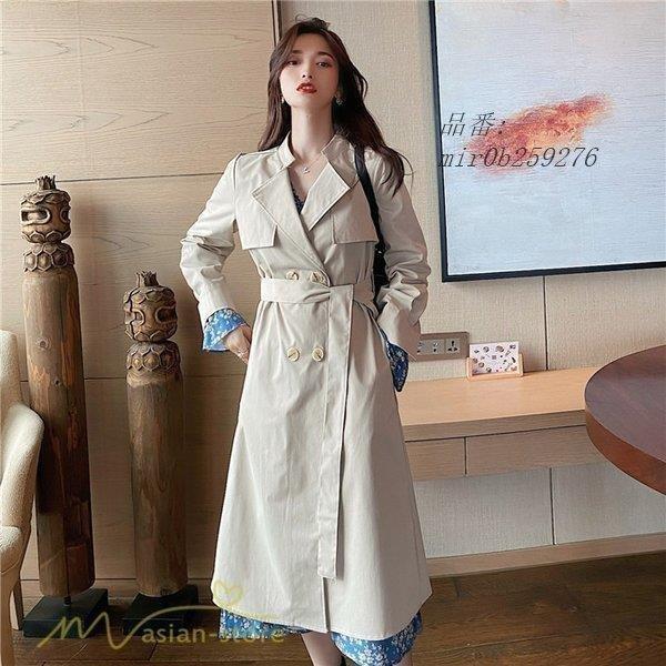 グランドセール レディース スプリングコート 体型カバー ロング丈 アウター ウエストベルト付き トレンチコート 女性用 スーツネック 通勤通学 お出かけ チェスターコート スプリングコート レディース 通勤通 お出かけ チェスターコート コート アウター Www