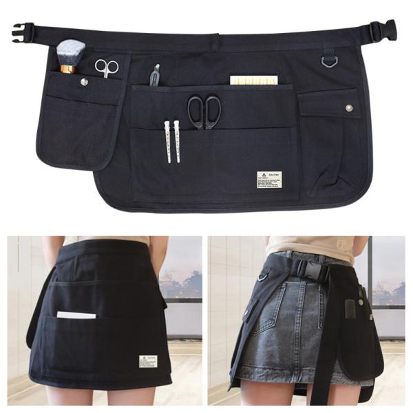 残り在庫数(本日0:00時点)：10黒黒便利なポケット付きで道具をスッキリ収納高品質素材で耐久性抜群調整可能なベルトでフィット感を調整可能 耐久性のある生地 多数の収納ポケット 調整可能なウエストベルト 軽量で動きやすい さまざまな作業に適...