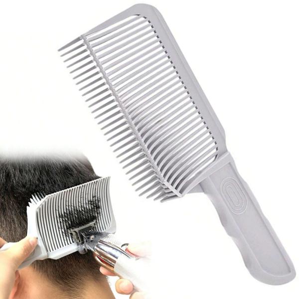 |在庫処分 セール| 残り在庫数(本日0:00時点)：17灰色灰色初心者の髪切りブラシ バリカンコーム 丸刈り ブラシ カッティングコーム メンズ 刈り上げ 襟足 美容師 理髪店用散髪用カットコーム 散髪時の髪の毛を整えるためのコーム 刈り...