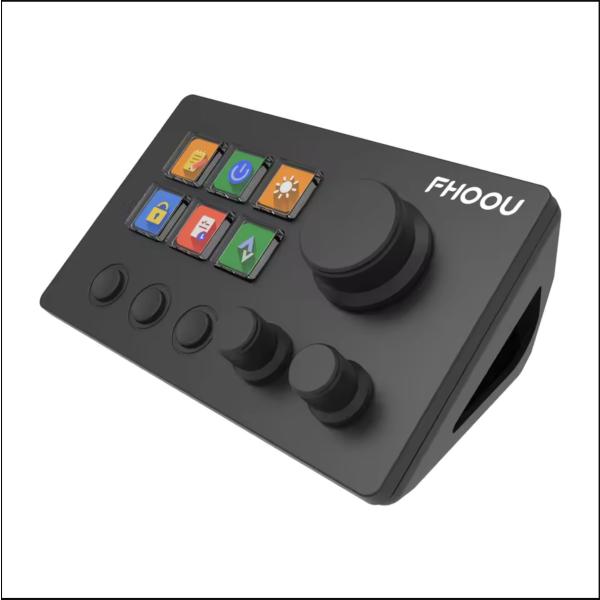 コントローラー ドッグ ショートカットキー Stream Dock LCD ライブ ブラック