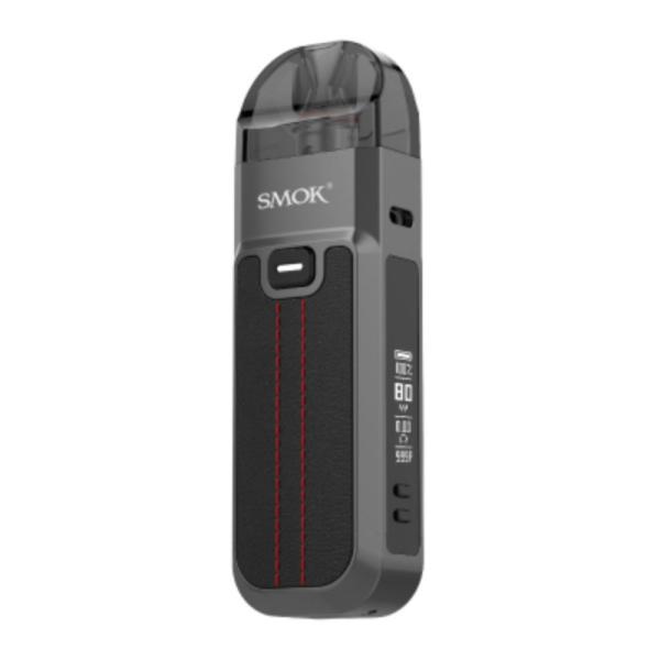 スモック SMOK ノルド Nord 5 80W ポッド 9ブラックｘレザー