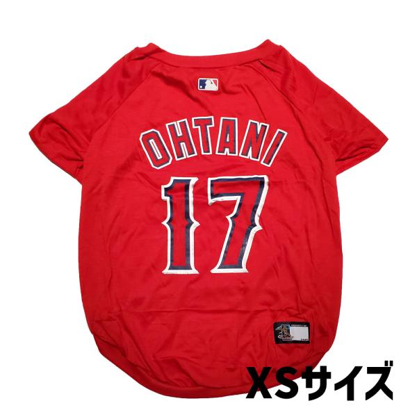 MLB公式 大谷翔平 エンゼルス ユニフォーム Tシャツ 犬 服 LOS ANGELES