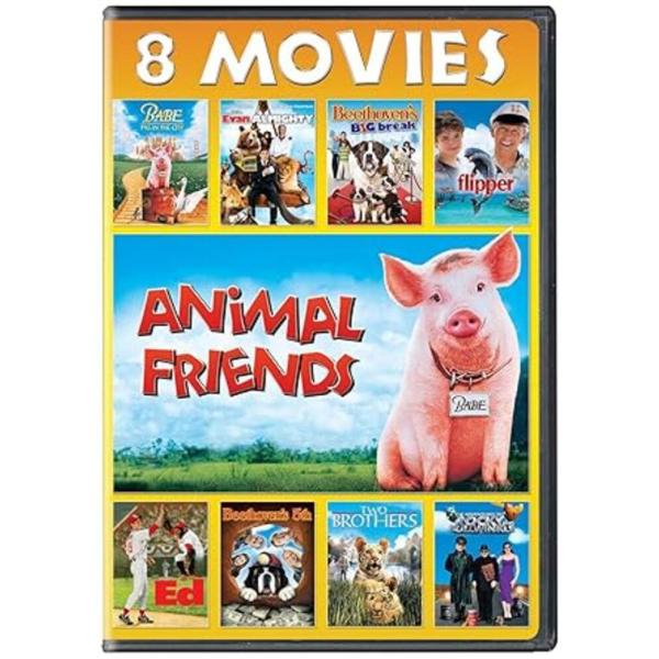 アニマルフレンズ ムービーコレクション 8本入り DVD 英語 ブルーレイ アニメ 洋画 語学学習