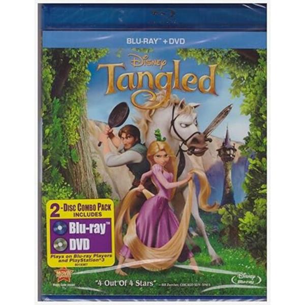 塔の上のラプンツェル Tangled 2枚組 Two-Disc Blu-ray DVD : パンダ