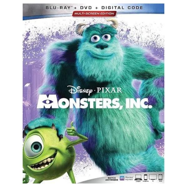 モンスターズインク Blu-ray Pixar アニメ 映画 語学学習 並行輸入品 北米版