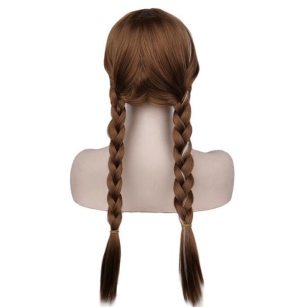 残り在庫数(本日0:00時点)：5【商品説明】このハロウィンにぴったりの、アナと雪の女王のアナのウィッグです！耐熱性に優れた人口毛髪で、手触りもサラサラで心地良い仕上がりになっています。長さは約45cm。高品質素材を丁寧に制作していますが、...