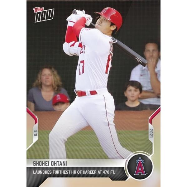 大谷翔平 2021 MLB TOPPS NOW Card 329 2021.6.8 トップス カード