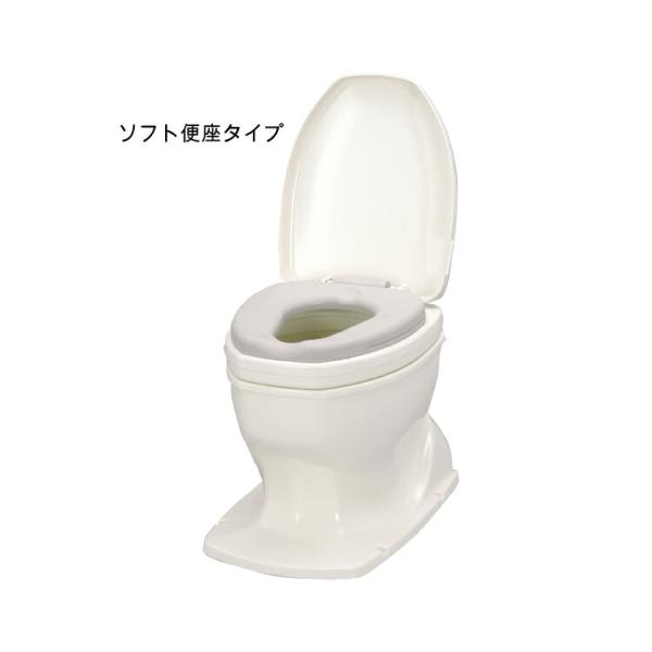アロン化成 安寿 サニタリエースOD ソフト便座 据置式 補高＃8 871-118
