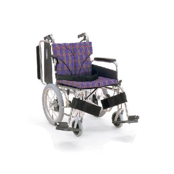 カワムラサイクル 旅行用簡易車椅子 紫　未使用未開封品 車椅子旅ぐるま車いすカワムラサイクル
