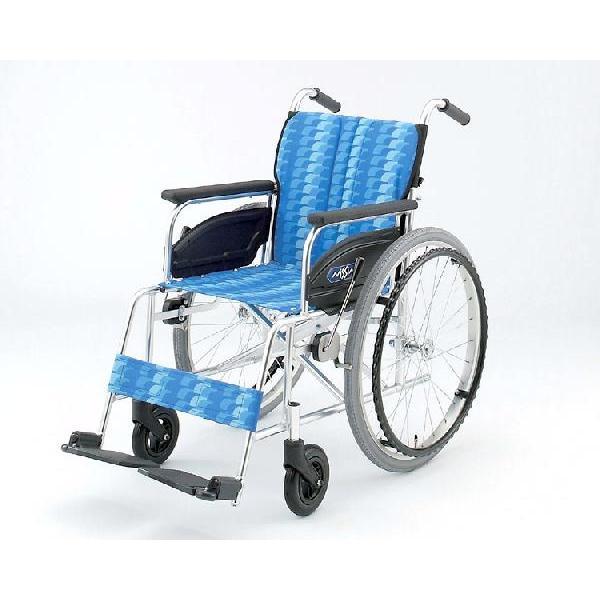 日進医療器 【法人宛】アルミ自走式車椅子 NA-446A │ 車イス 車いす 