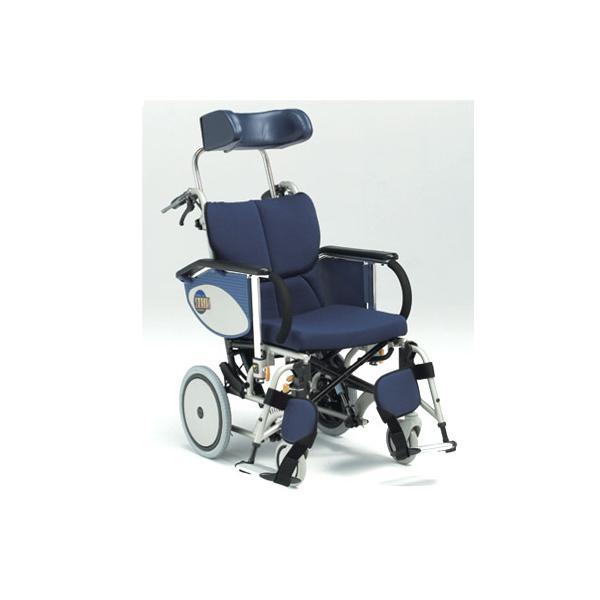 アルミ介助式車椅子 オアシス OS-12TR 介助ブレーキ付 （背折りたたみ