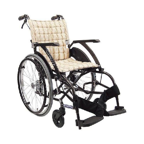【送料無料】カワムラサイクル ウェイビット WA22-40S ノーパンクタイヤ⑮ カワムラサイクル アルミ自走式車いす WAVit（ウェイビット）WA22-40
