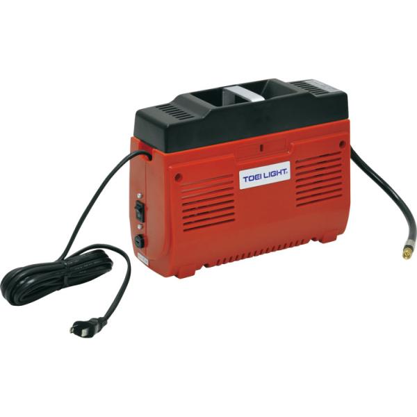 TOEILIGHT エアコンプレッサー E1005 B-3548 トーエイライト │ 介護用品 レクリエーション 空気入れ ポンプ コンプレッサー 球技用品 運動会用品 簡単 便利